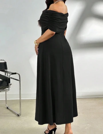 Rochie lunga SHEIN CURVE, negru