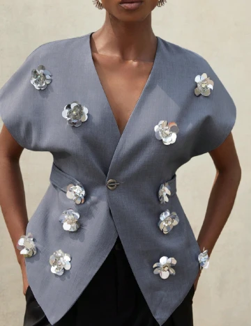 Bluza SHEIN, albastru