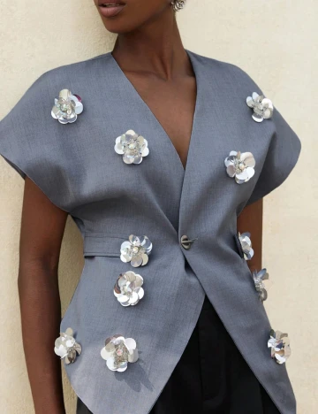 Bluza SHEIN, albastru