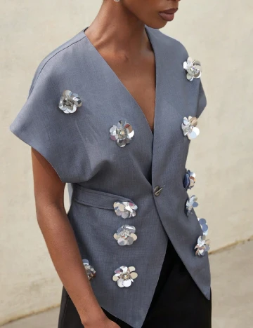 Bluza SHEIN, albastru