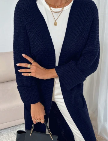 Cardigan SHEIN, bleumarin