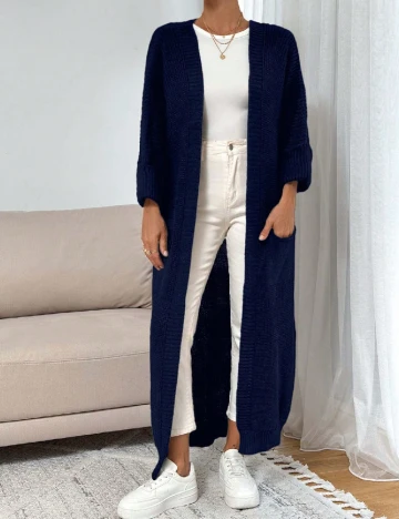Cardigan SHEIN, bleumarin