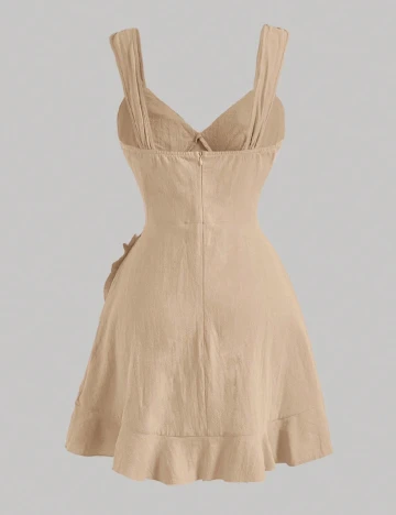 Rochie scurta SHEIN, crem