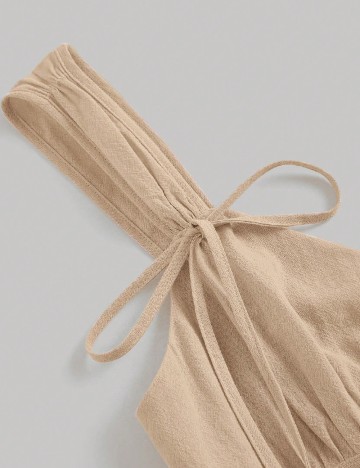 Rochie scurta SHEIN, crem