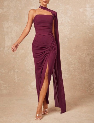 Rochie lunga SHEIN, pruna