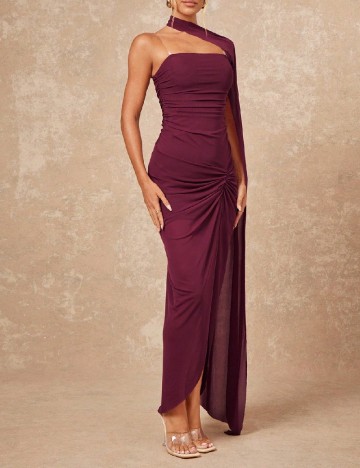 Rochie lunga SHEIN, pruna