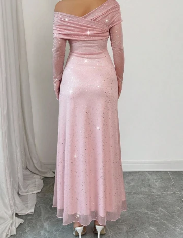 Rochie lunga SHEIN, roz