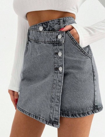 Fusta pantalon SHEIN, gri