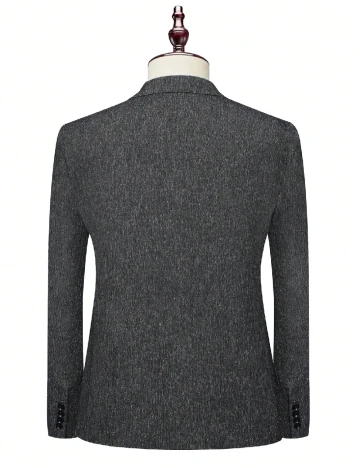 Costum SHEIN Plus Size Men, gri