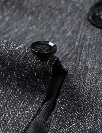 Costum SHEIN Plus Size Men, gri