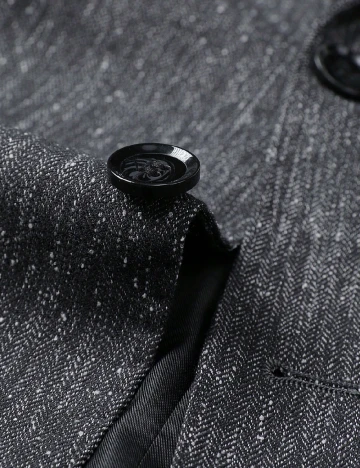 Costum SHEIN Plus Size Men, gri