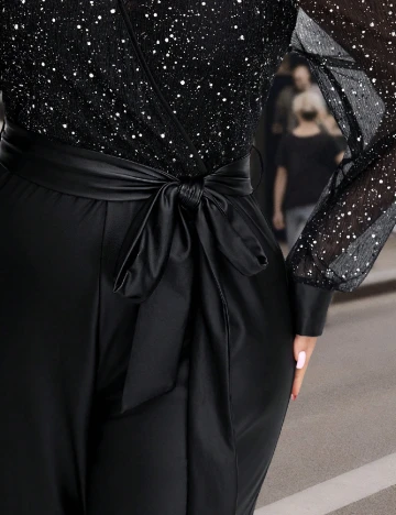 Salopeta SHEIN CURVE, negru