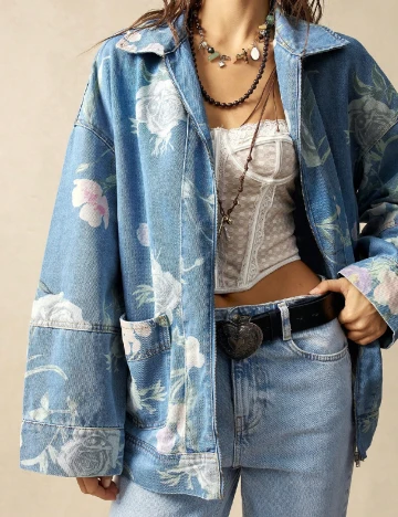 Jacheta SHEIN, albastru