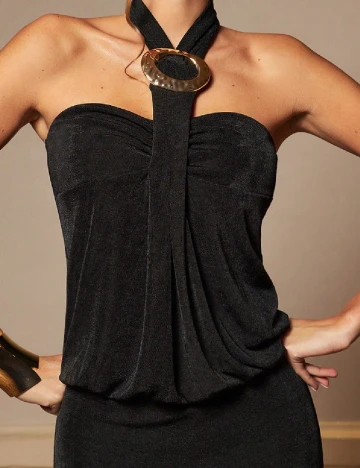 Rochie lunga SHEIN, negru