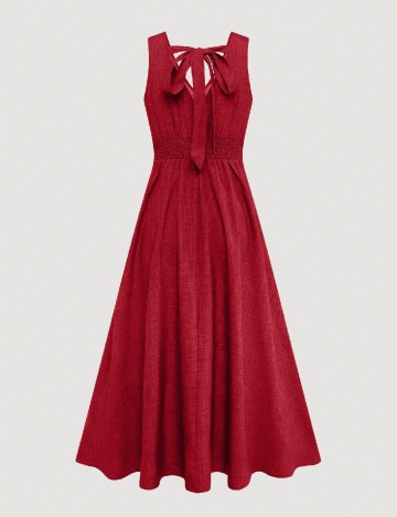 Rochie medie SHEIN CURVE, rosu