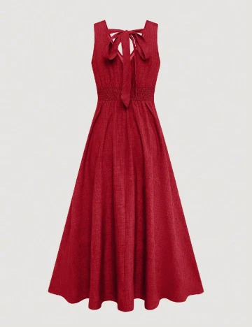 Rochie medie SHEIN CURVE, rosu