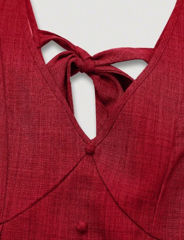 Rochie medie SHEIN CURVE, rosu