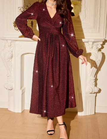 Rochie lunga SHEIN, rosu