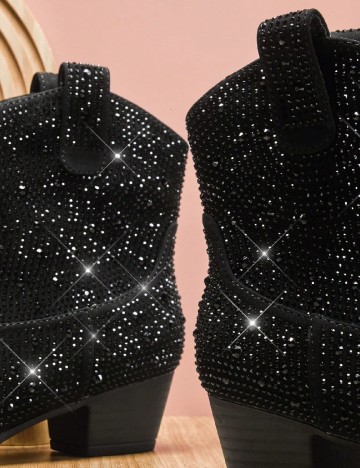 Botine Shein Kids, negru