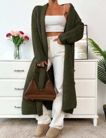Cardigan SHEIN, verde