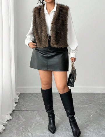 
						Vesta SHEIN CURVE, maro