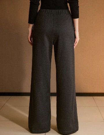 Pantaloni MOTF, gri inchis