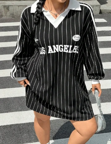 Rochie scurta SHEIN CURVE, negru