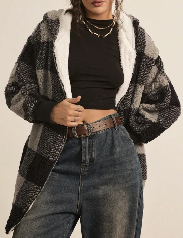 Jacheta SHEIN CURVE, gri