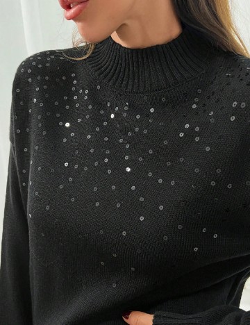 Bluza Oversize SHEIN, negru