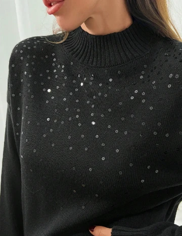 Bluza Oversize SHEIN, negru