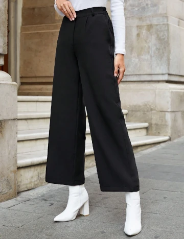 Pantaloni SHEIN, negru