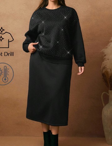 
						Compleu SHEIN CURVE, negru