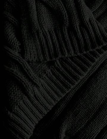 Pulover SHEIN CURVE, negru