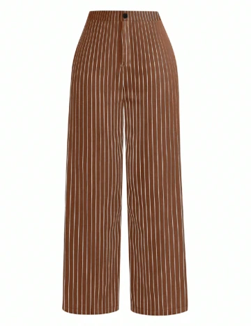 Pantaloni SHEIN, maro