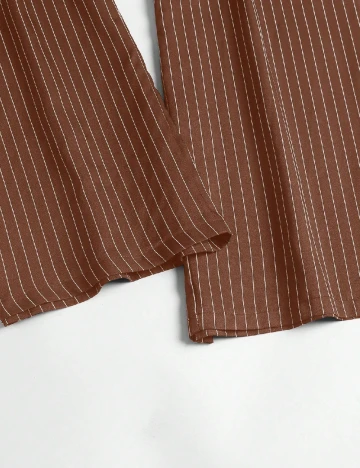 Pantaloni SHEIN, maro