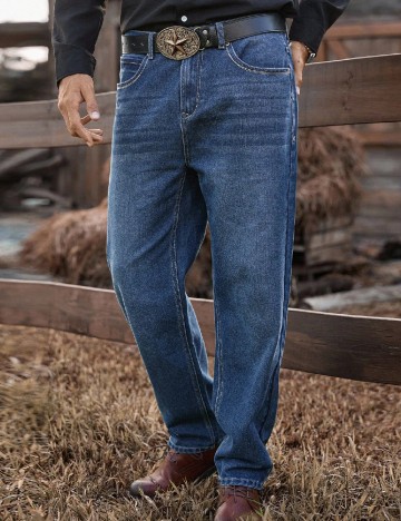 
						Blugi SHEIN, albastru