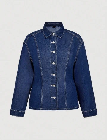 Compleu SHEIN CURVE, albastru