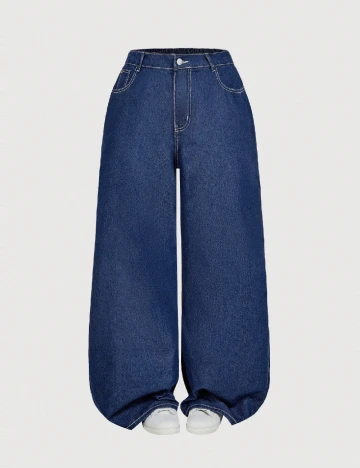 Compleu SHEIN CURVE, albastru