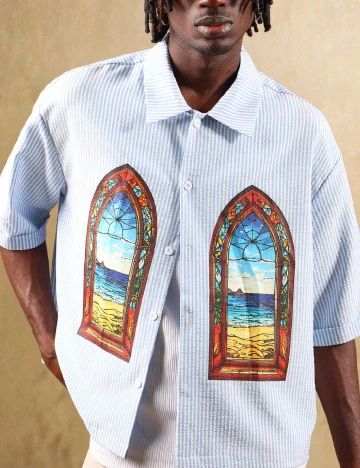 Camasa SUMWON, albastru