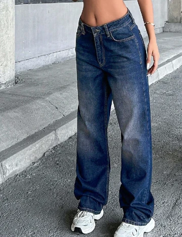 Blugi SHEIN, albastru