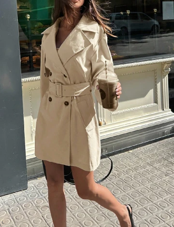 Trench SHEIN, bej