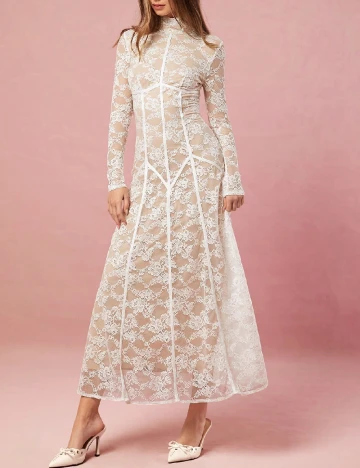 Rochie lunga SHEIN, alb