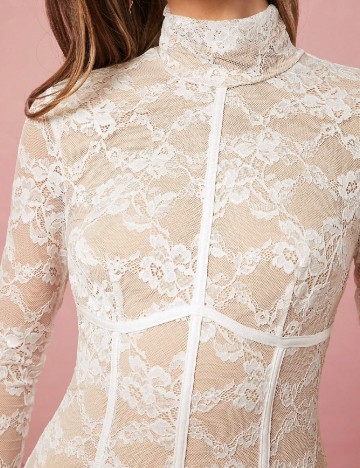 Rochie lunga SHEIN, alb