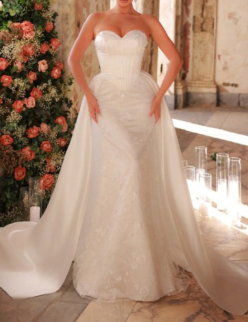 
						Rochie lunga SHEIN, alb