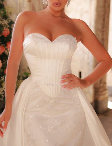 Rochie lunga SHEIN, alb