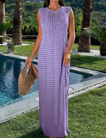 Rochie lunga SHEIN, mov