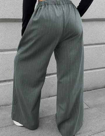 Pantaloni SHEIN CURVE, gri