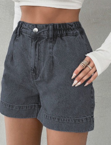 Pantaloni scurti SHEIN, gri