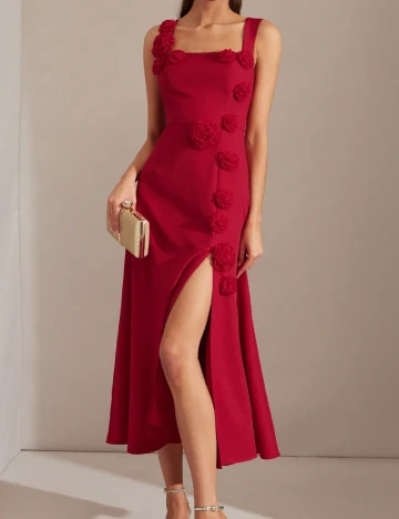 Rochie lunga SHEIN, rosu