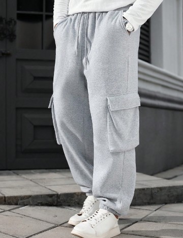 Pantaloni SHEIN, gri